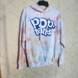 Poptarts White and Pink Hoodie